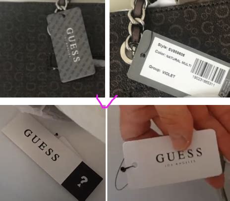 real or fake guess clothes|guess handbags genuine.